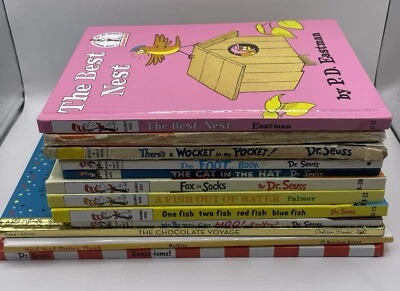 Lot of 12 Dr Suess I Can Read It All By Myself/others Beginner Books Hardcover  - Image 1 of 4