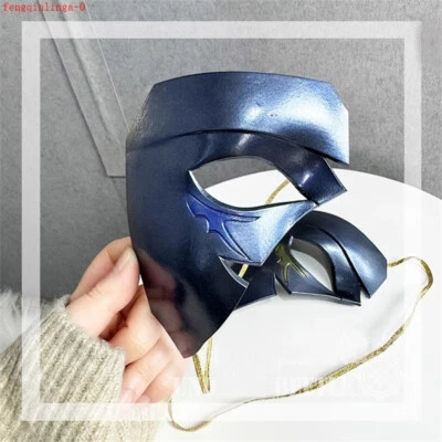 Anime Game Genshin Impact Dainsleif Resin Mask Cosplay Costume Props Handmade - Image 1 of 4