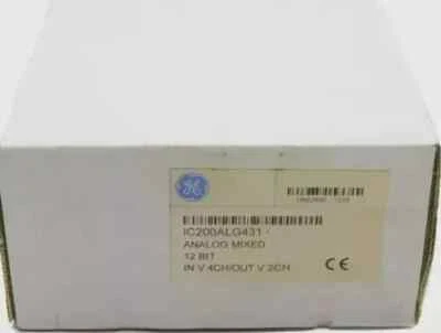 New Factory Sealed GE IC200ALG431  Fanuc VersaMax Analog Mixed I/O Module - Image 1 of 2