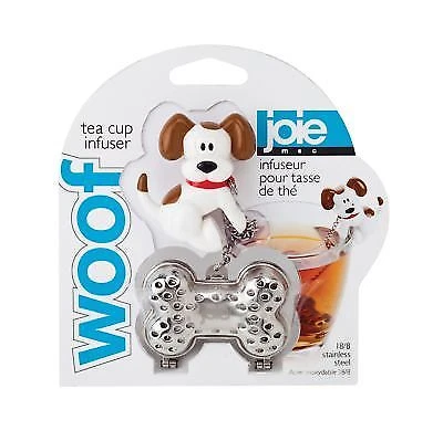 Joie Woof 18/8 Stainless Steel Bone Dog Tea Cup Infuser (10051)