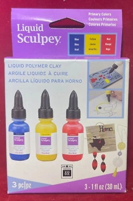 Sculpey жидкость средний основной синий/красный/желтый-ALSPRI1 - Изображение 1 из 2