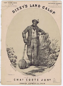 Dixey's Land Galop - 1866 - Concanen and Lee litho - British - No World Cat - Picture 1 of 1