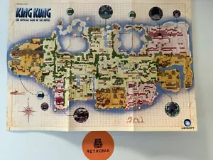 King Kong Nintendo Game Boy Advance Map / Poster - Picture 1 of 2