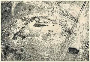 Dein WILLE GESCHEHE Walther REHN - OriginalDruckgraphik 1927 DRESDNER AKADEMIR - Picture 1 of 1