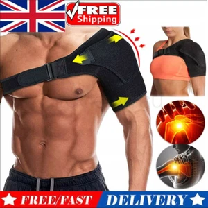 Shoulder Brace Rotator Cuff Support Relief Pain Injury Belt Arthritis Left/Right - Picture 1 of 14