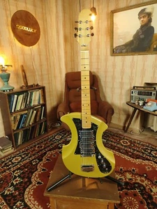 Orfeus Orpheus Pirin Style 6 stings Electric Guitar Not USSR Made - Picture 1 of 12