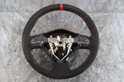 Subaru WRX STI EJ257 2013 2,5 L OEM ALCANTARA CONJUNTO DE VOLANTE ENVUELTO #2665 Foto 1 de 4