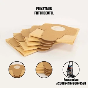 5x Feinstaubfilter Staubsaugerbeutel Filtertüten für Mauk NTS 30l Staubsauger - Bild 1 von 2