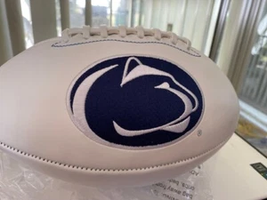 PENN STATE NITTANY LIONS UNSIGNED FULL SIZE LOGO FOOTBALL! - Picture 1 of 2