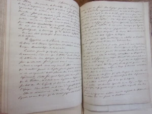 Graf von Clarac. Abhandlung über antike Skulpturen + Handschrift und Zeichnungen (selten) - Bild 1 von 12