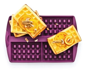 Tupperware molde de silicona gofres molde para gofres molde para hornear silicona - Imagen 1 de 4