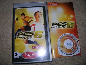 PRO EVOLUTION SOCCER 6 - Jeu Sony PSP rare - Photo 1/1