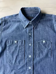 Engineered Garments Work Shirt Blue - Picture 1 of 9