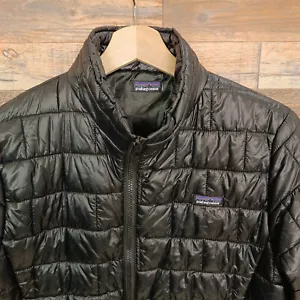 Patagonia Nano Puff Full Zip Puffer Jacket Quilted Men’s Size S Black - Bild 1 von 12