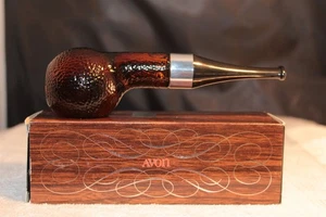 AVON DECANTER PIPE FULL TAI WINDS AFTER 2 OUNCE FILLED WITH BOX BROWN - Picture 1 of 2
