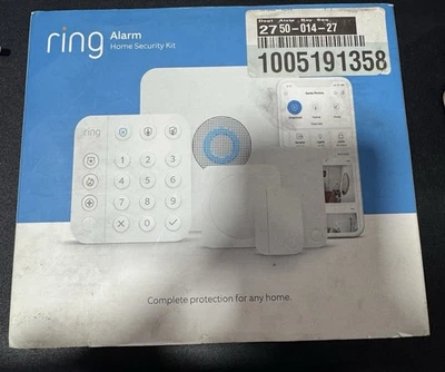 Ring Alarm 8-Piece Security Kit, 2nd Gen Home Security System w/Alexa Open Box - Image 1 of 4