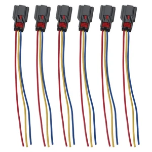 For Ford Ignition Coil Connector Set 6Pcs Replacement for Various Models - Picture 1 of 13