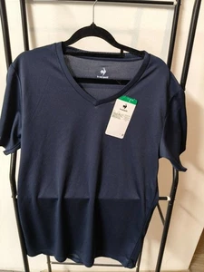 Le Coq Sportif Shirt - Dark Blue- Size L - New ! - Picture 1 of 5