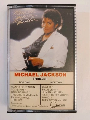 Michael Jackson - Thriller Cassette Tape *Rare First CDN Pressing 1982* Tested - Image 1 of 4