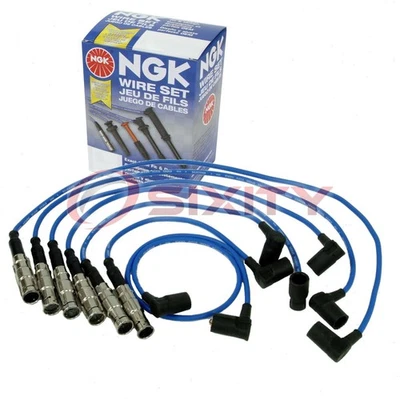 Juego de cables de bujía NGK de 1 pieza para Mercedes-Benz 190E 1987-1993 2,6 L L6 - xu Foto 1 de 4