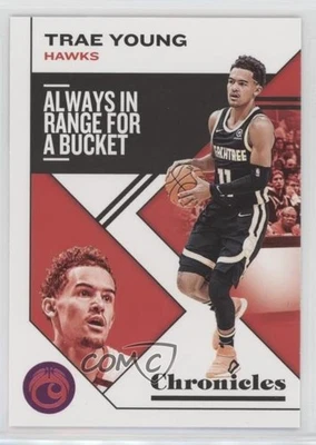 2019-20 Panini Chronicles Pink Trae Young #12 - Image 1 of 2
