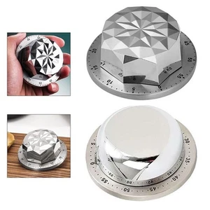 Effortless Time Management with Compact Magnetic Stainless Steel Timer - Picture 1 of 28