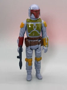 Vintage Star Wars Boba Fett Action Figure Complete Kenner Hong Kong w/ Blaster - Picture 1 of 20