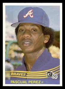 1984 Donruss Pascual Perez #507 Atlanta Braves HIGH GRADE SETBREAK BEAUTY! - Picture 1 of 2