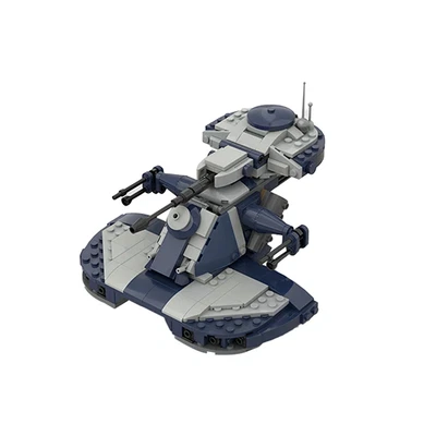 BLUE MOC-53017 Armored Assault Tank AAT Model 358 Pieces - Image 1 of 4
