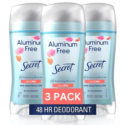 Aluminum Free Deodorant for Women, 48Hr Odor Protection, Free of Parabens Dyes T - Image 1 of 4