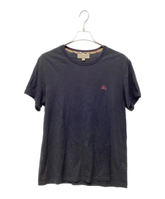 BURBERRY LONDON Short-sleeved top Size: L Black Men CNSOUFOU1QUA - Image 1 of 4