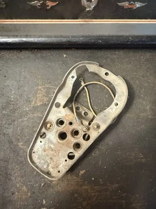 OLD Harley OEM Shovelhead FL FLH 72-84 5-Light Dash Plate 330G - Picture 1 of 10
