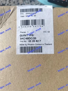 1PCS NEW 2320827 QUINT-PS/3AC/48DC/20   VIA DHL/UPS #YY - Picture 1 of 2