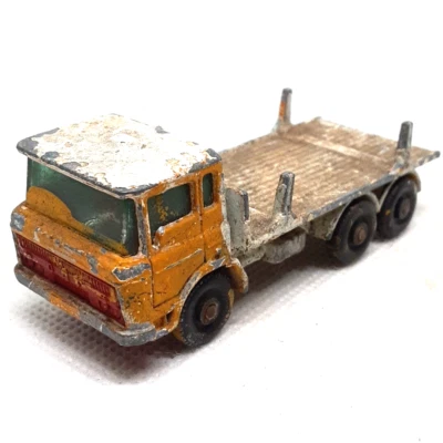 Lesney Matchbox DAF Girder Truck No. 58 1968 White Made in United Kingdom - Image 1 of 4