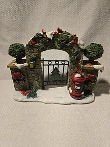 Steinbogen Eisentor Weihnachtsdorf Zubehör - Bild 1 von 7