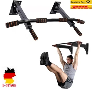 klimmzug Stange Wandmontage Pull Up Bar Wand Türstange Reckstange Klimmzugstange - Bild 1 von 11