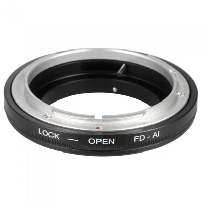 FD-AI Lens Ring Adapter Canon FD lens To All Nikon AI Mount Camera UK Seller - Image 1 of 4