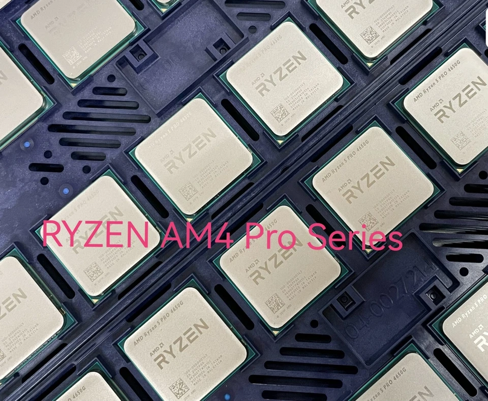 AMD RYZEN R3 Pro 2200G 3200GE 4350G R5 2400GE 3400GE 4650G 5650GE R7 5750G 4750G - Image 1 of 1