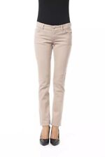 BYBLOS Beige Cotton Jeans &amp; Women's Pant Authentic