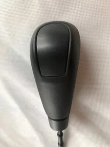 2004 2012 VOLVO S40 V50 C30 C70 CHARCOAL LEATHER SHIFT KNOB FACTORY VOLVO OEM🟠 - Picture 1 of 12