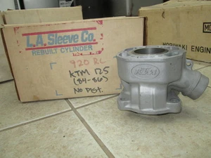 KTM OEM LA Sleeve 51.60mm Elko Cylinder Jug 1984 1985 1986 KTM 125 50130005300 - Picture 1 of 10