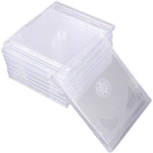 9 Pcs CD-Hülle Reisen Dvd Player Für Fernseher Aufbewahrungsbox Hüllen Leer - Bild 1 von 12
