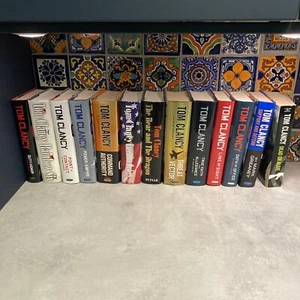 Lot of 13 Tom Clancy Books 12 HC 1 PB - Picture 1 of 12