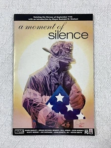 Marvel 2002 A MOMENT OF SILENCE Commemorative Comic Book Issue #1 9/11 - Picture 1 of 9