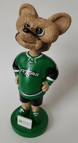Texas Stars Mascot Ringo Bobblehead Dallas Stars Affiliate Cover