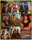 Vintage 80s Rock Band Poster Lot Of 6 Police Cyndi Lauper Men At Work Bowie 