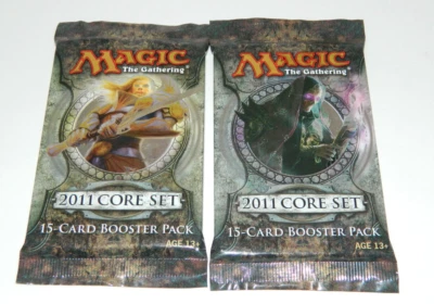 2 PACKS 2011 Core Set Boosters factory Sealed MAGIC THE GATHERING MTG cards tcg - Image 1 of 4
