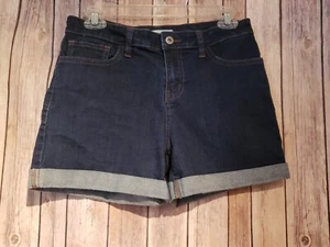 VANS Women's Boyfriend Stretch Denim Jean Shorts Waist 28" - Picture 1 of 9