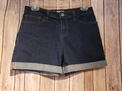 Pantalones cortos de mezclilla elásticos para mujer VANS Boyfriend cintura 28" Foto 1 de 4