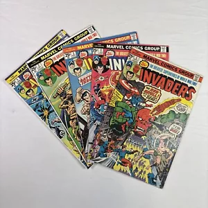 The Invaders Konvolut (5) 1975-76 Marvel Comics. Aug#1 - Mar#5. - Bild 1 von 12